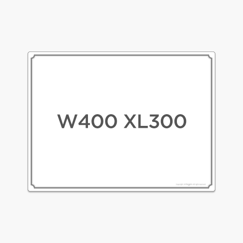 [마그피아] 유리용 화이트보드 W400 X L300